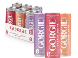 GORGIE Sugar Free Natural Energy Drinks, Sparkling Original Variety Pack (6 Cans) Healthy Energy Drink, Natural Coffee Replacement with Green Tea Caffeine and Biotin 150mg Caffeine, Vegan, Low Calorie